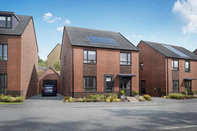 Artist's impression of a 4 bedroom Colford home