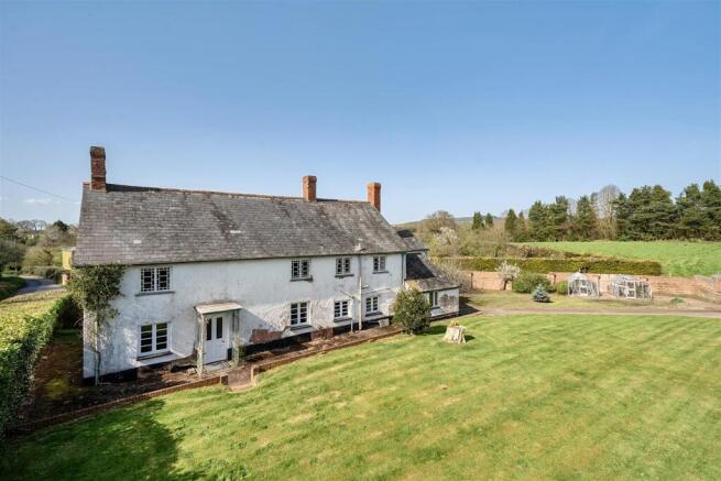 Rear of property