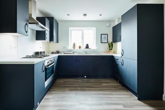 Space to cook and dine - typical Taylor Wimpey home