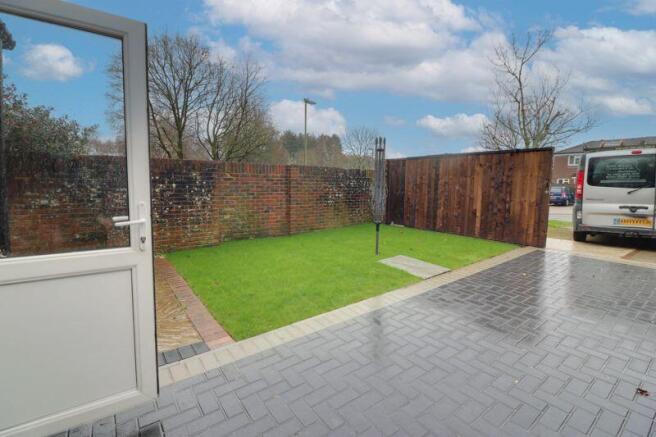 Rear Garden/Hardstanding