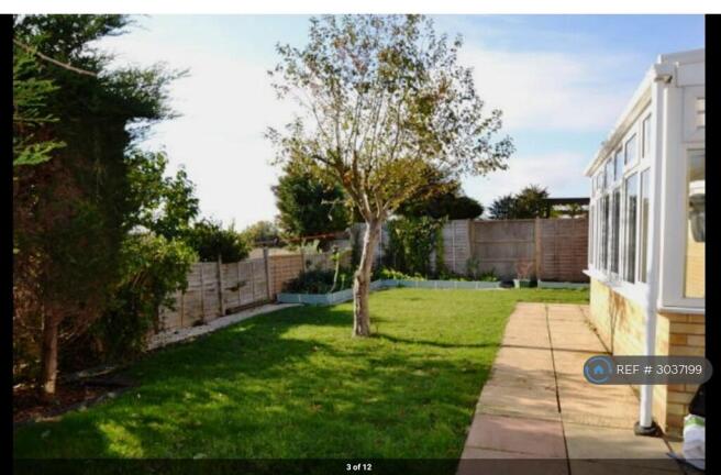 Back Garden With Veg Plot