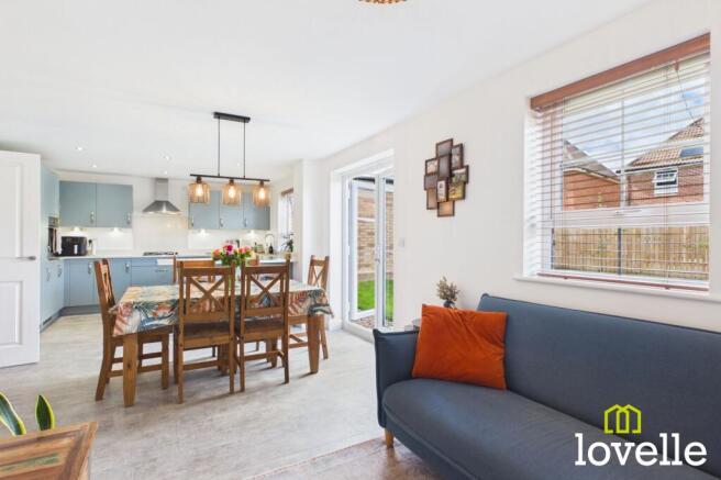 Living Dining Kitchen