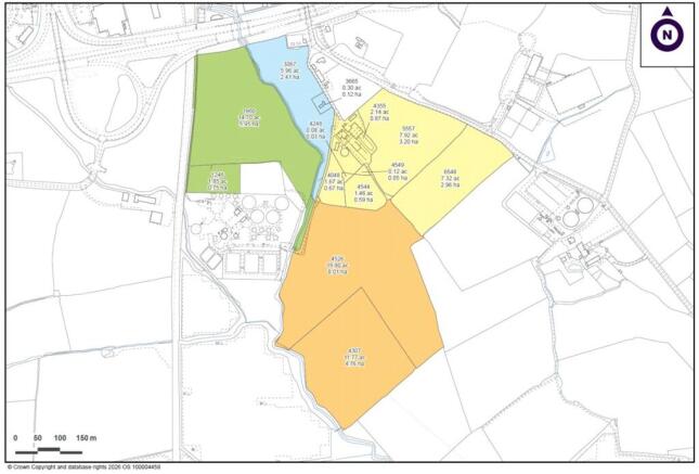 Plan: Lot 1=blue