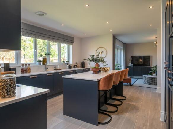 Kitchen of the Richmond, a 4 bedroom house