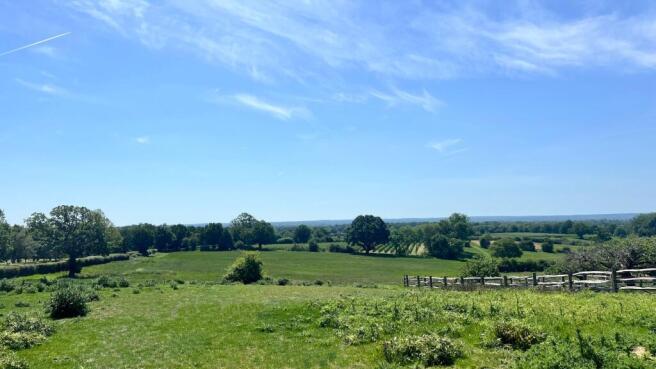 South Facing Paddock with Elevated Wealden Views