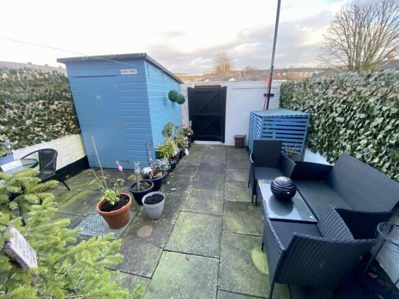 Rear Garden Patio