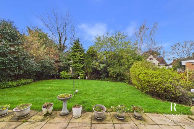 Rear garden