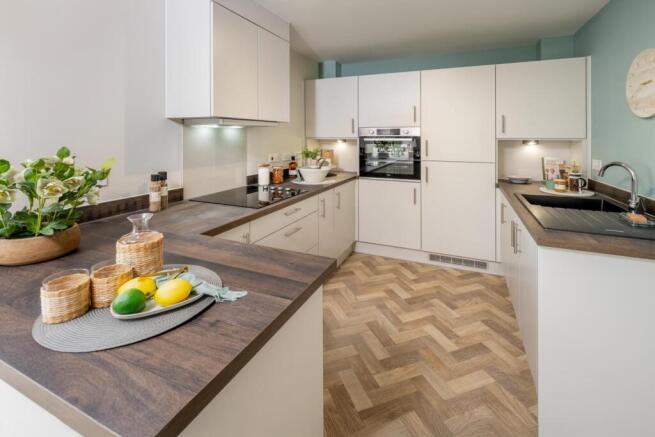 Show home kitchen