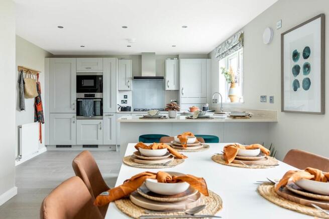 Social kitchen diner is the perfect space for entertaining
