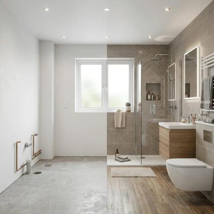 Blank Canvas Family Bathroom Comparison