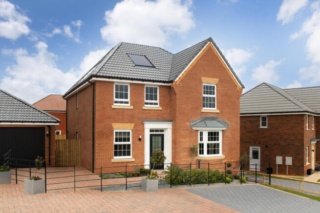 The exterior of Plot 100 The Holden at Chaloners Green, Whitby