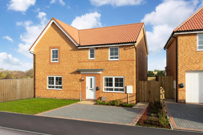 The exterior of Plot 587 The Ellerton at The Sands, Bridlington
