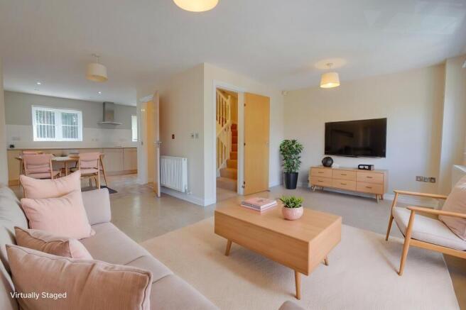 Open Plan Kitchen & Dining Area