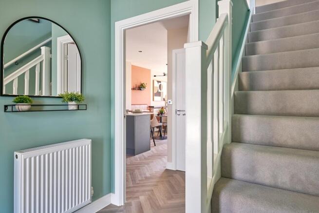 A separate entrance hallway