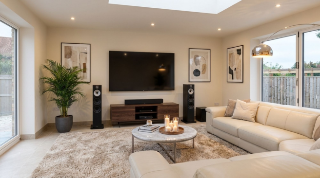 AI - This image has been virtually staged using AI to show potential layout and furnishings