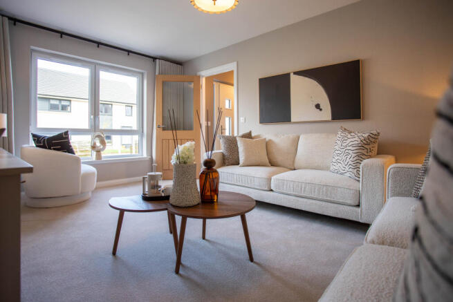 The Etive - former showhome living room