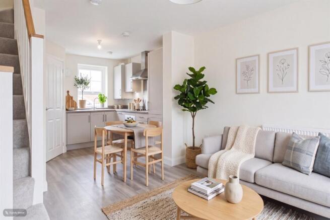 Living Room to Kitchen
