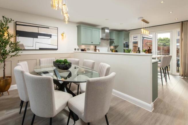 Brook View Avondale Show Home Kitchen