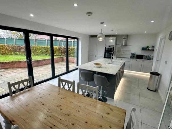 Superb open-plan Kitchen/Dining/Living room