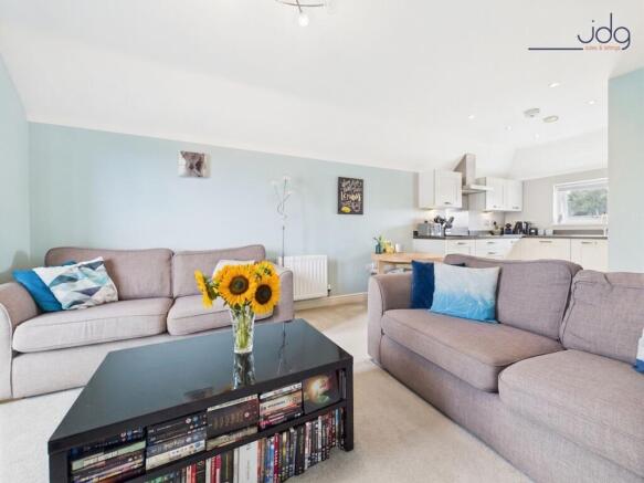 The open plan living