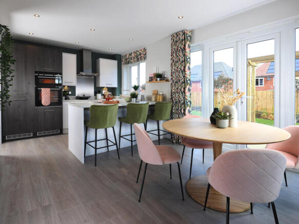 The Amberley - Kitchen Dining