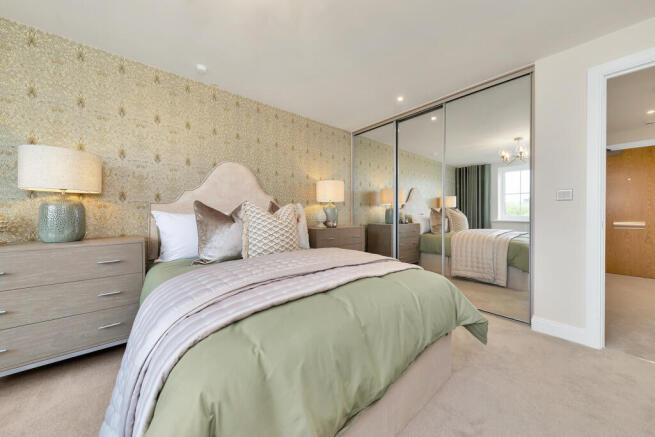 Show home bedroom