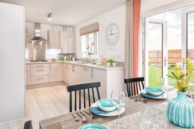 peony house type kitchen, 5 bedroom house for sale in bicester