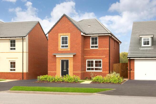 Exterior view of our 4 bed Kennisham home