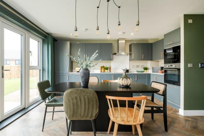 A sociable space to cook and dine