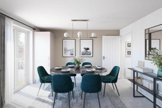 Light, spacious and ready for family life to unfold
