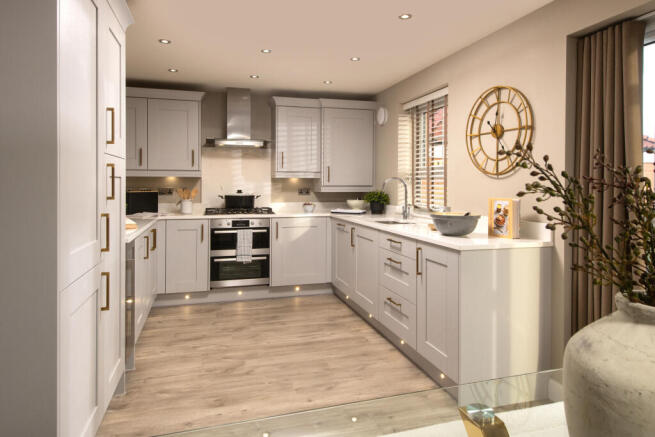 Inside view of Kingsley kitchen