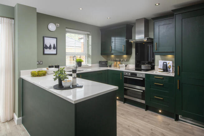 Inside view of Radleigh kitchen