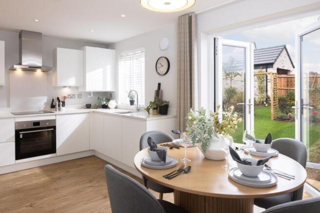 Kitchen/diner in the Archford 3 bedroom semi detached home