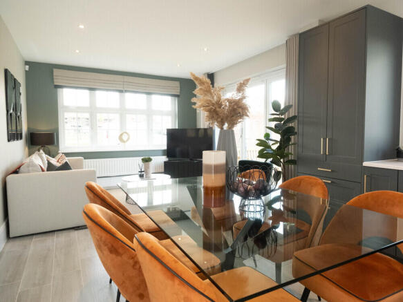 Dining / family of the Shaftesbury, a 4 bedroom house