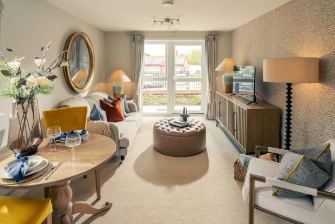 Show home living room