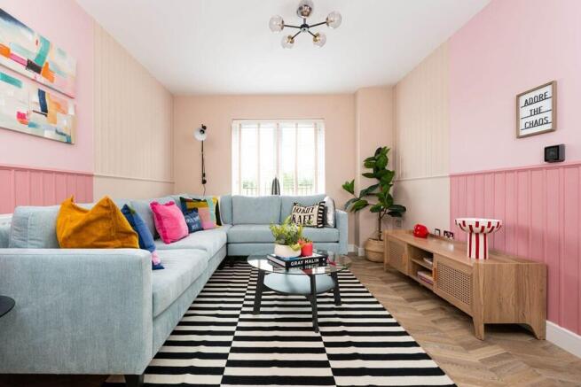 A cosy living room to enjoy time with your family