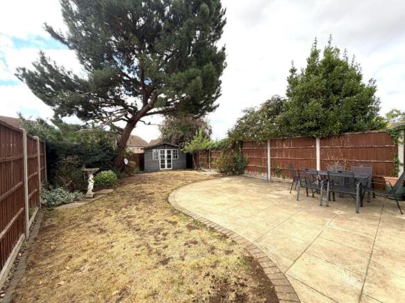 Rear garden