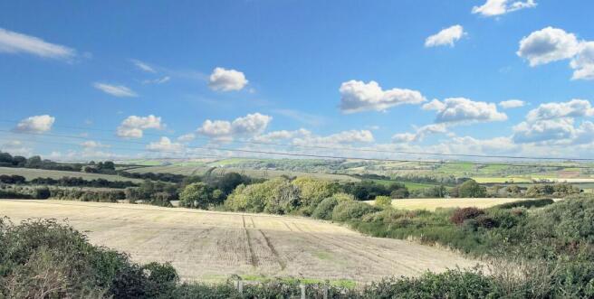 Views over rear garden