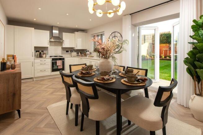 3 Sketchley Gardens The Seaton Internals Kitchen and Dining Room