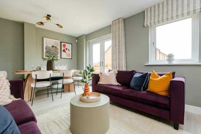 A welcoming living space perfect for quiet nights or family time