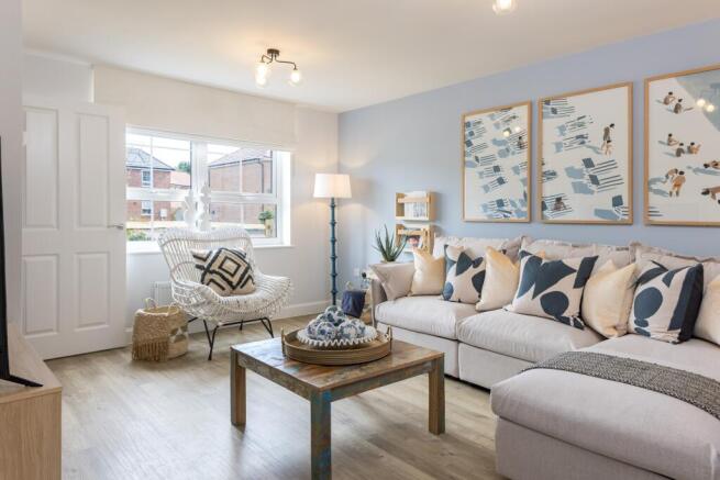 Living room in the 3 bedroom Archford