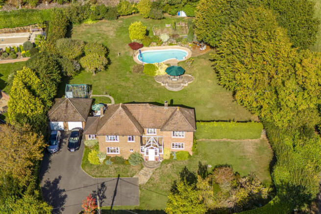 Three Oaks, The Close, SL8 5PE Drone-5a