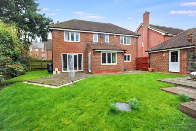 Rear Of Home