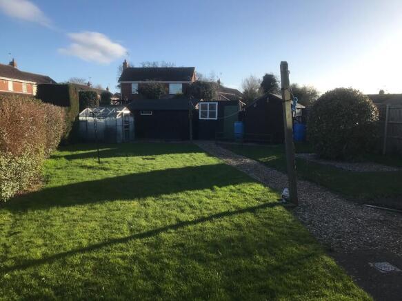 Rear garden