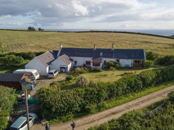Historical drone Kilmory Farm