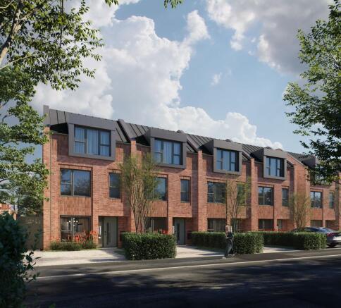The Oakmere - front elevation CGI