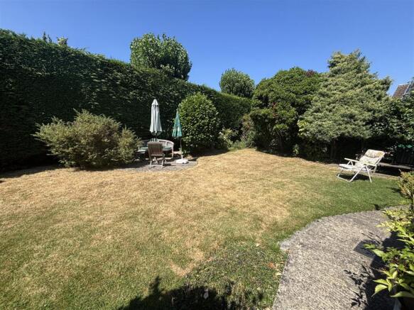Rear garden