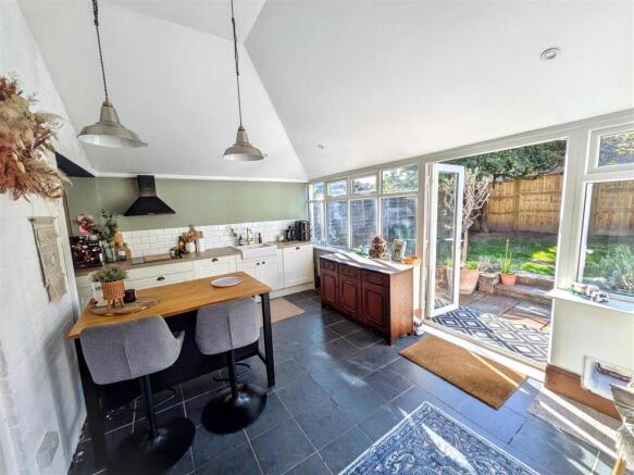 Kitchen / dining / family room