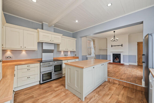 Open plan living kitchen