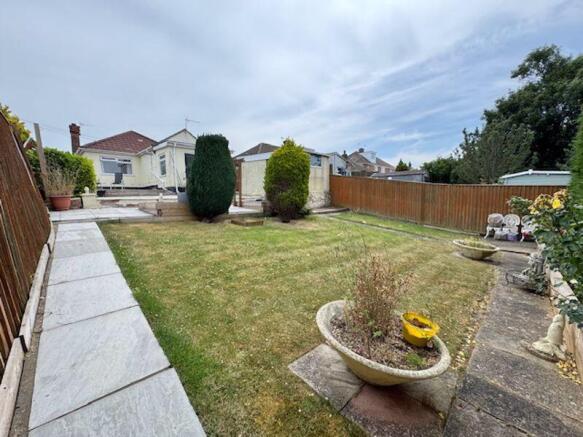 Rear garden